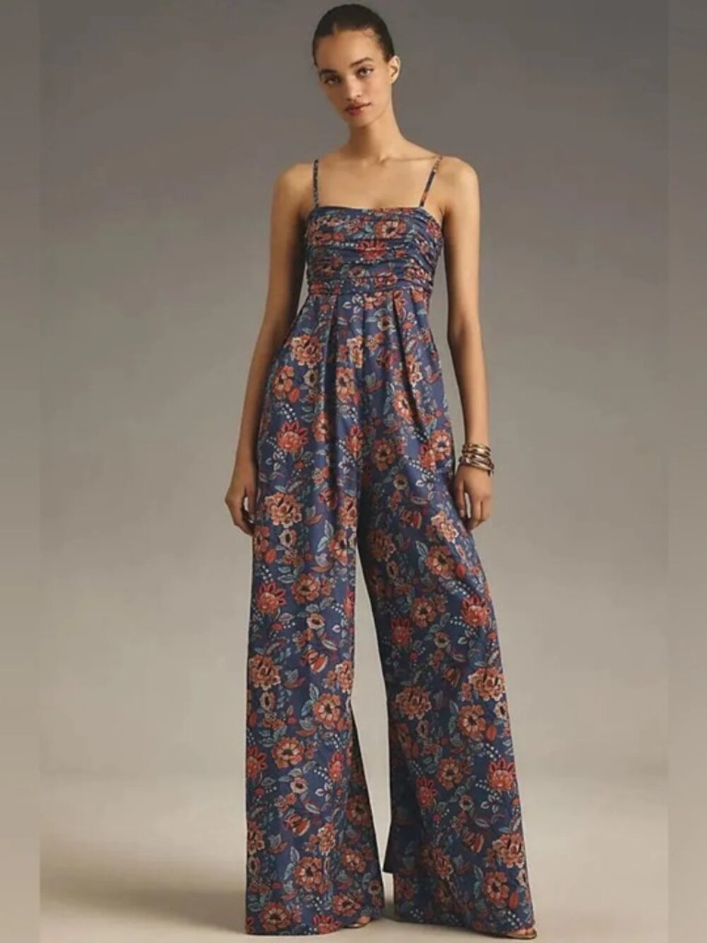 The Mabel Sleeveless Wide-Leg Jumpsuit by Hutch for Anthropologie XL